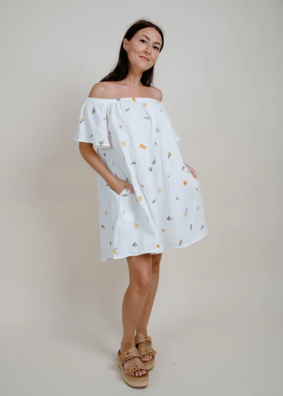 Flowers Bloom My Heart Mini Dress sold by Vinnie Louise