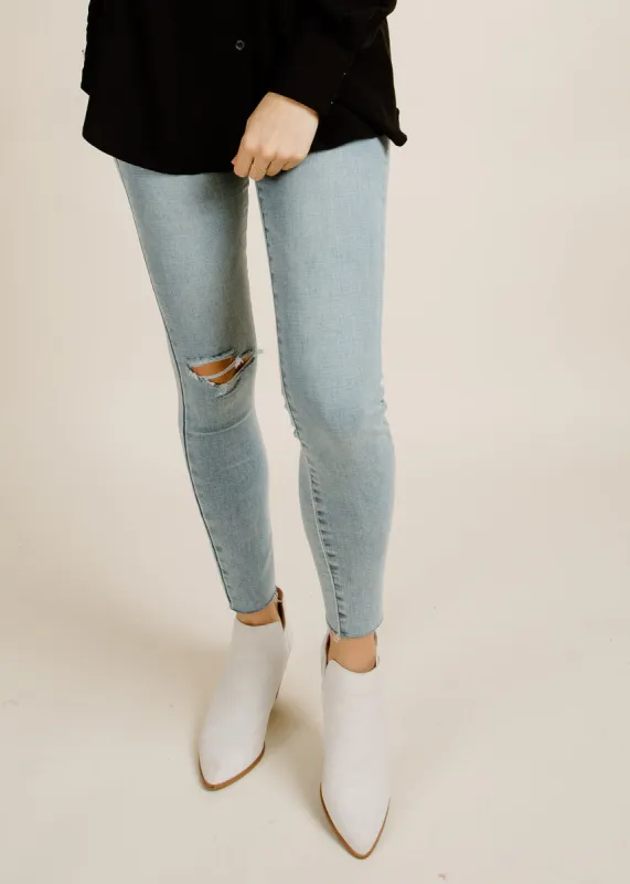 AUDREY MID RISE SKINNY - RADIATE made by Pistola