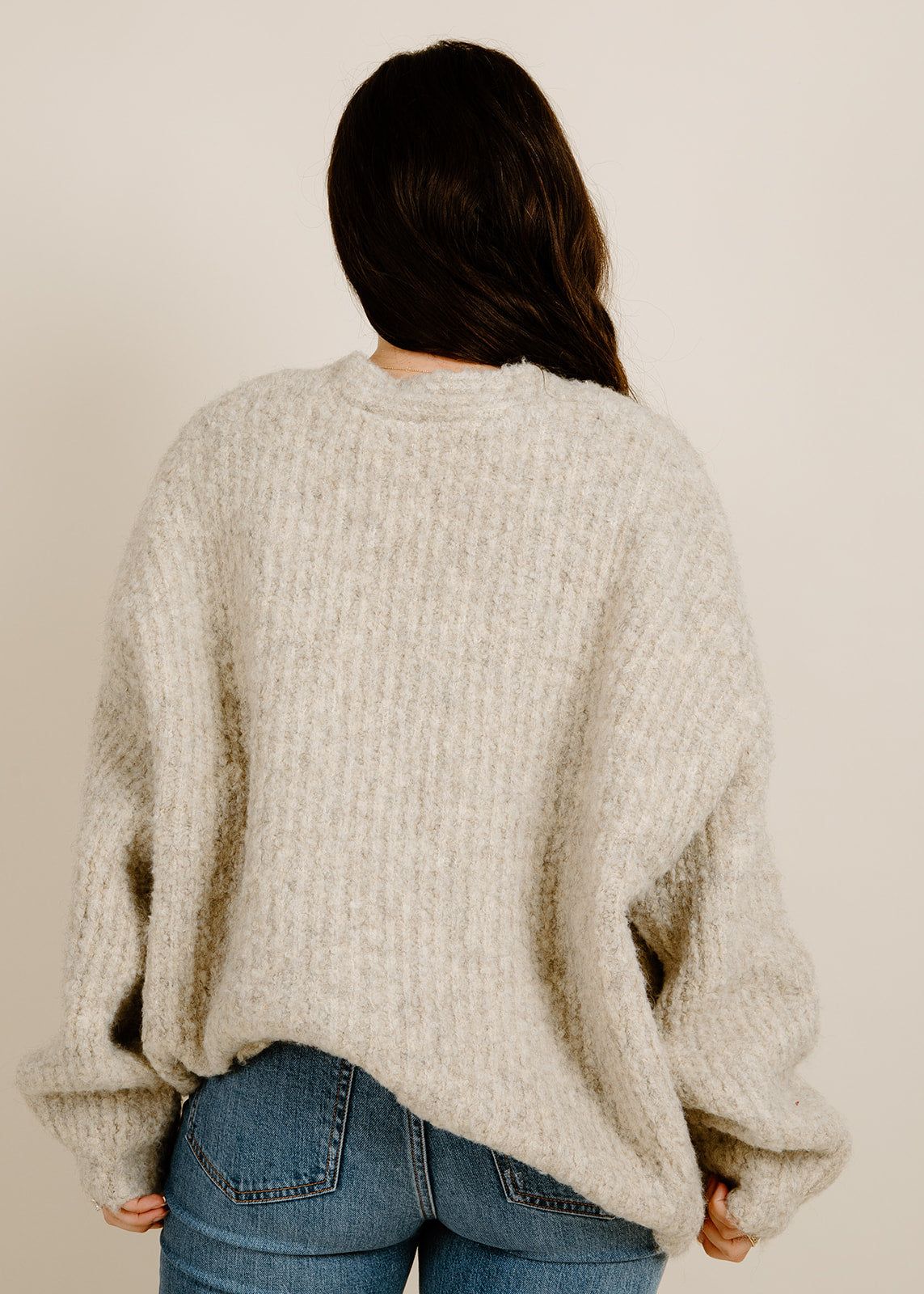 Rainy Nights Cardigan - Oat sold by Vinnie Louise product image thumbnail 4