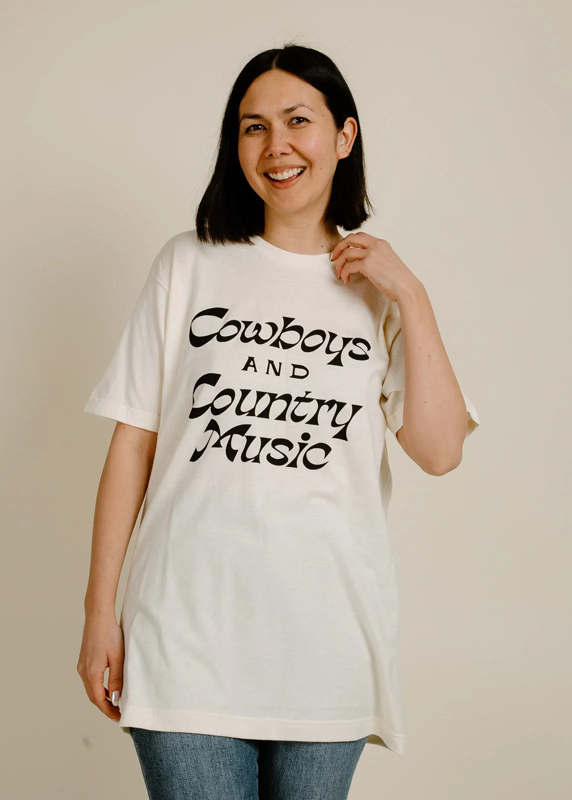 Cowboys + Country Music Tee sold by Vinnie Louise product image thumbnail 4