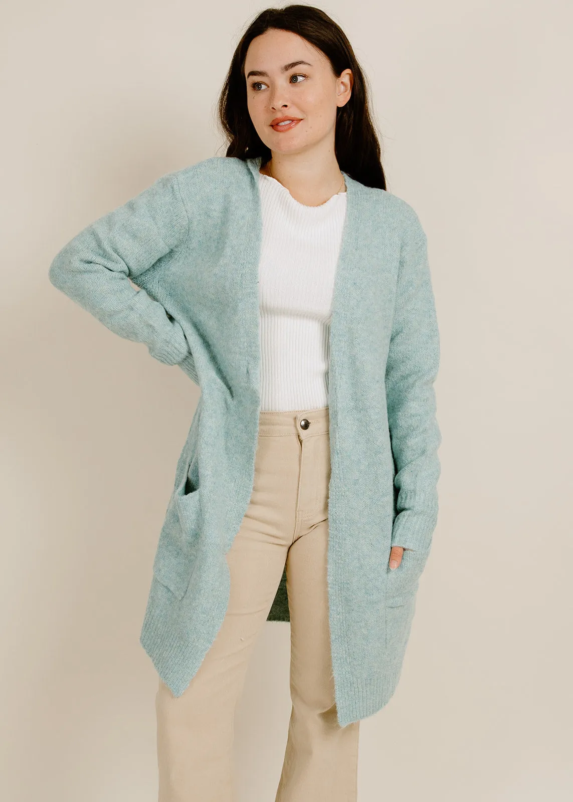 Wren Cardigan - Sky sold by Vinnie Louise product image thumbnail 2