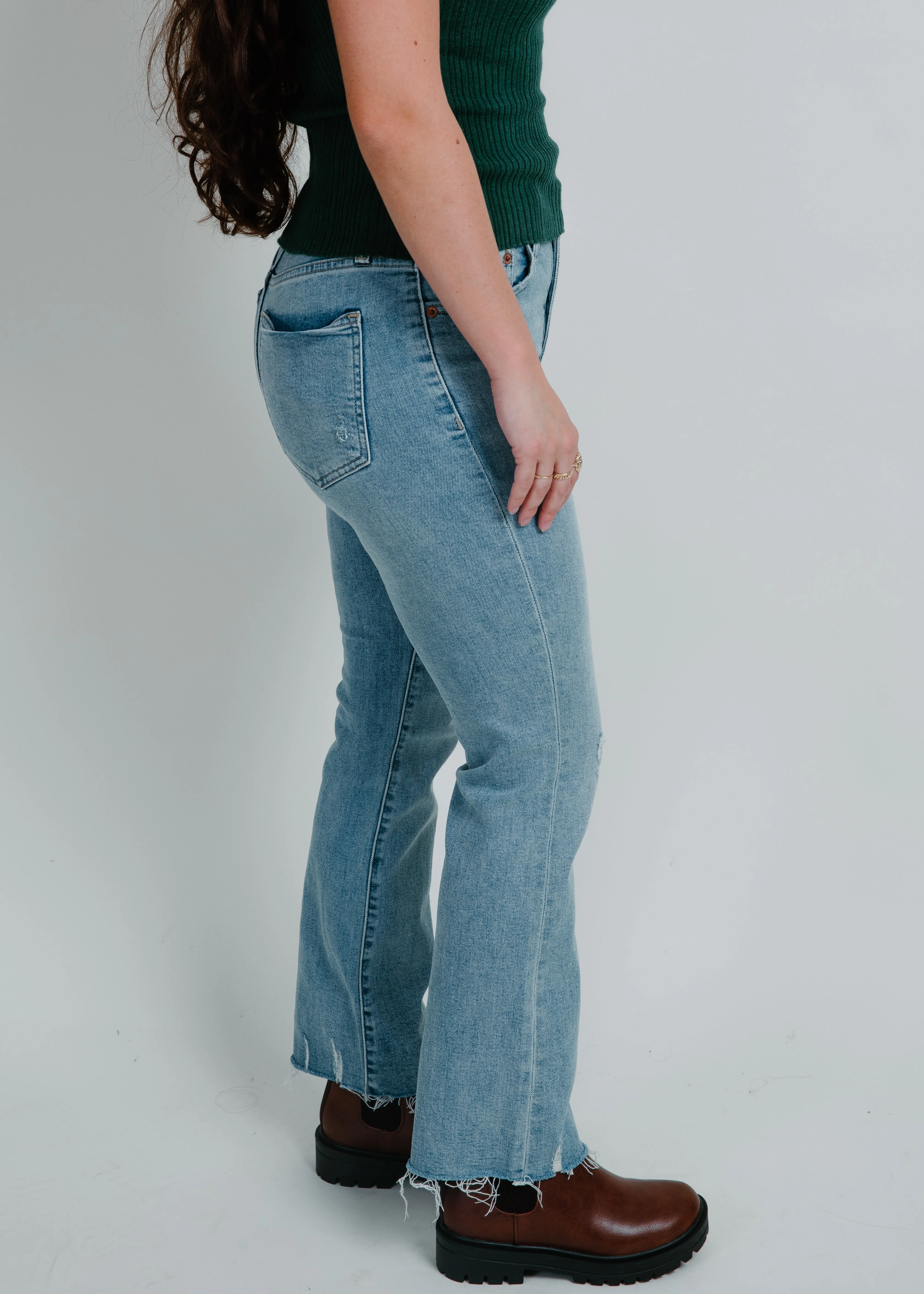 Lennon High Rise Cropped Boot - Zuma sold by Vinnie Louise product image thumbnail 2