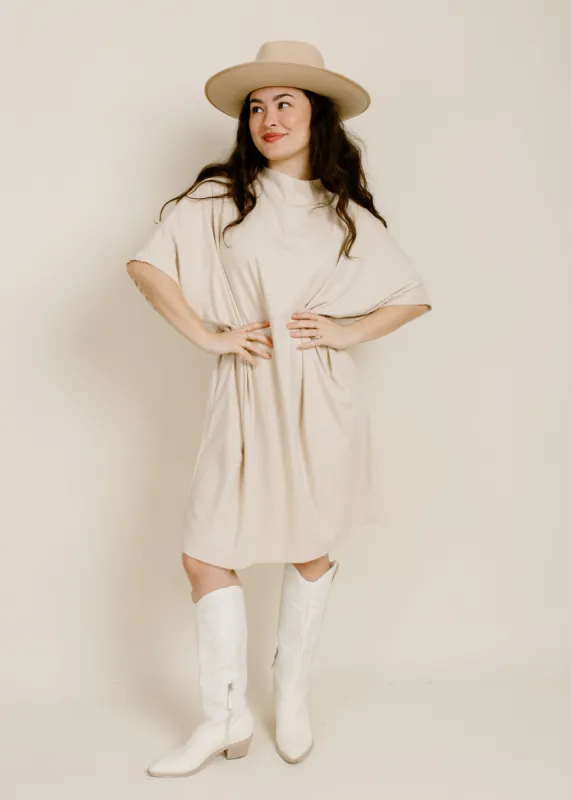 Here Now Dress - Oat sold by Vinnie Louise