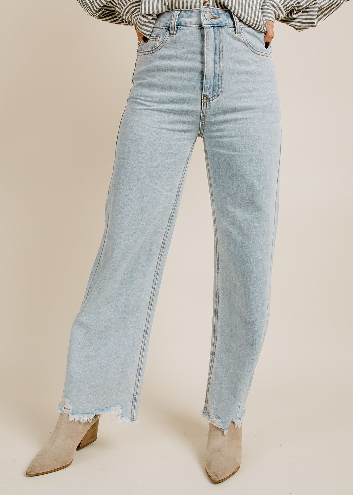 Grace Denim Pants sold by Vinnie Louise product image thumbnail 3