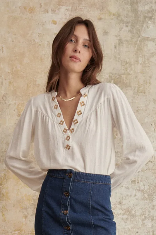 ABIGAIL TOP -- SALT | Parallel
