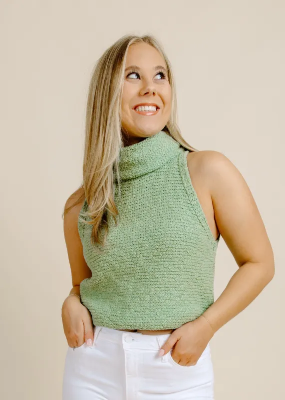 Malick Top - Aqua made by By Together