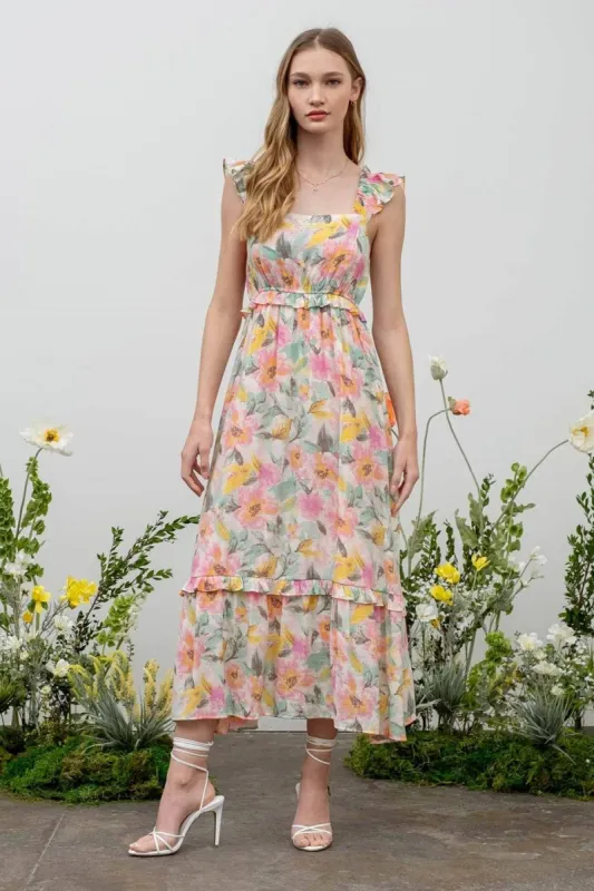 Lizzie Midi Dress sold by Vinnie Louise