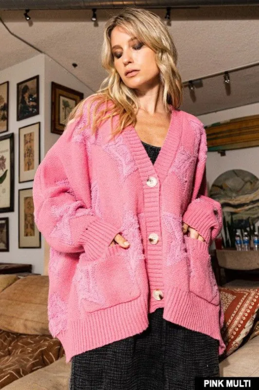 Maven Cardigan - Pink sold by Vinnie Louise