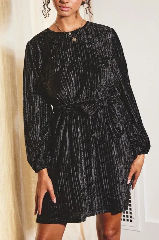 Noel Mini Dress - Black sold by Vinnie Louise