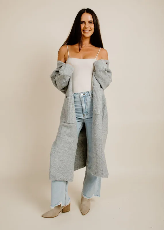 Penelope Cardigan - Grey sold by Vinnie Louise