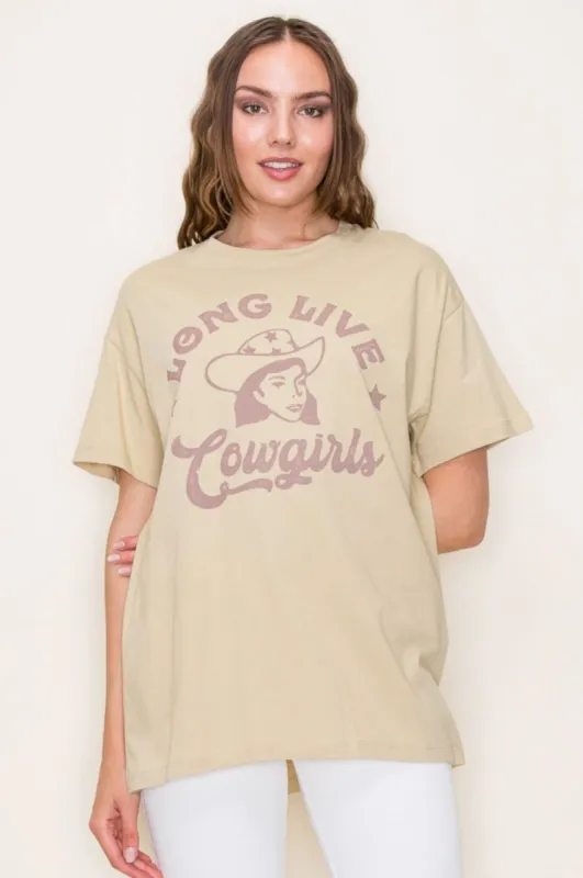 Long Live Cowgirls Tee sold by Vinnie Louise