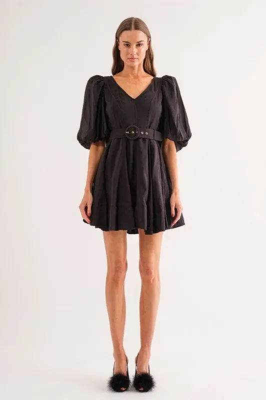 Milla Mini Dress - Black sold by Vinnie Louise
