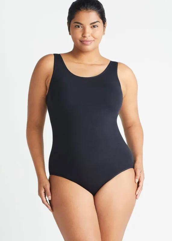 Ruby Full Back Bodysuit - Black sold by Vinnie Louise