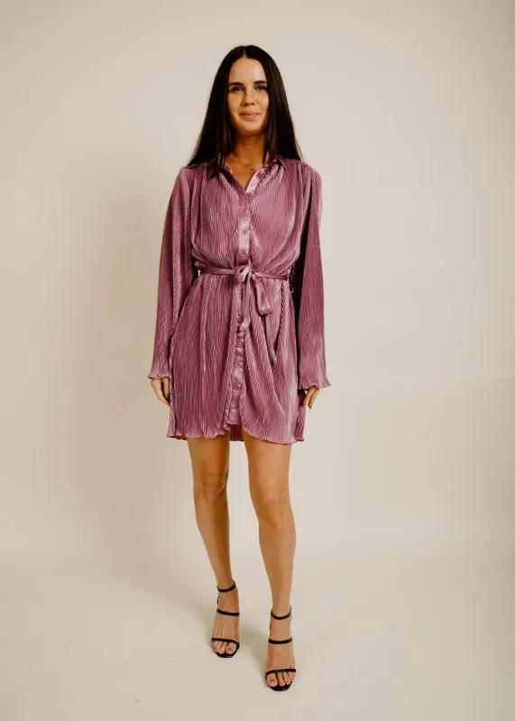Stella Shirt Dress - Lavender sold by Vinnie Louise