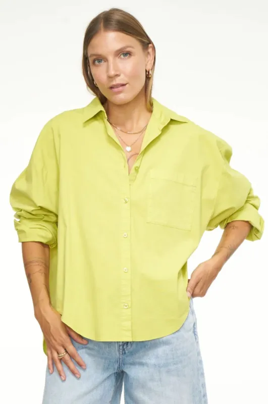 Sloane Oversized Button Down - Margarita sold by Vinnie Louise