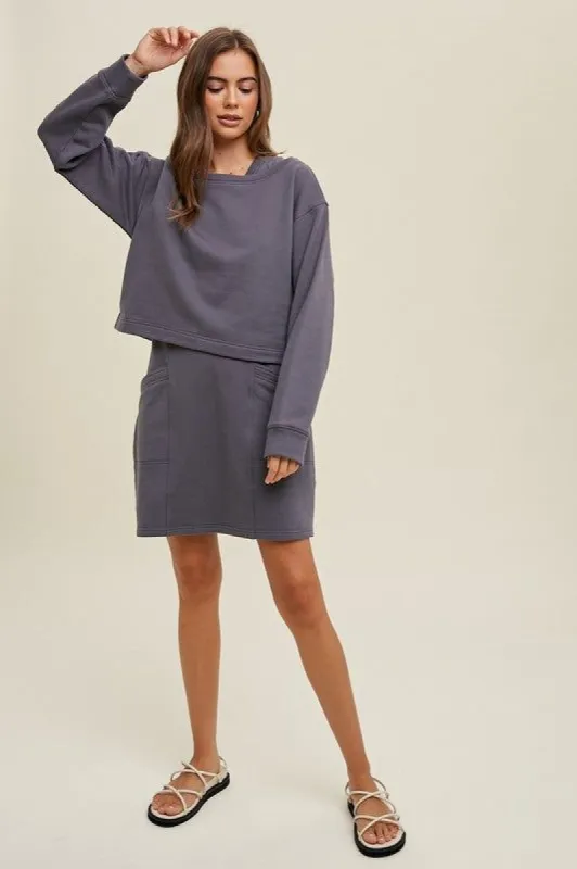 The Lydia Set - Charcoal made by Wishlist