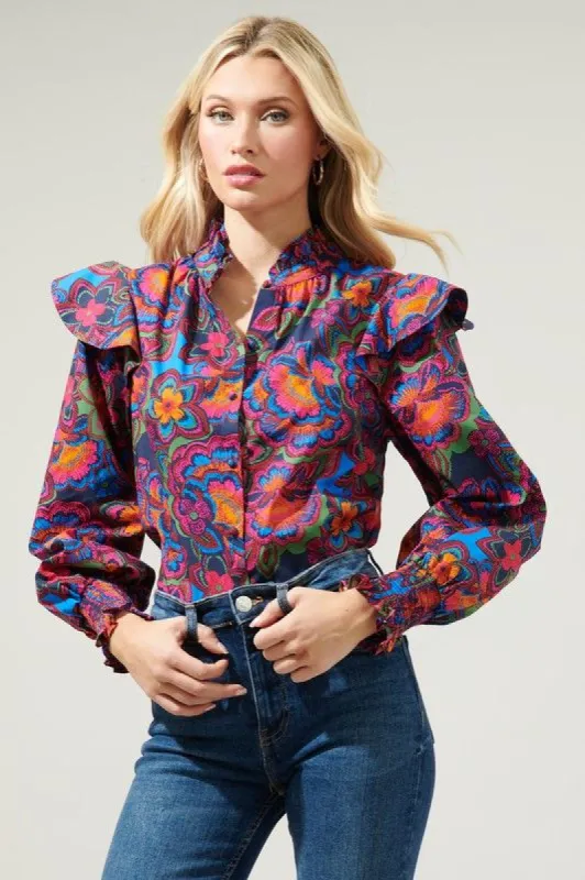 Beverly Blouse sold by Vinnie Louise