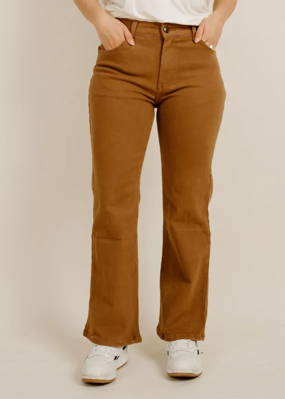 Freya Jeans - Mocha sold by Vinnie Louise