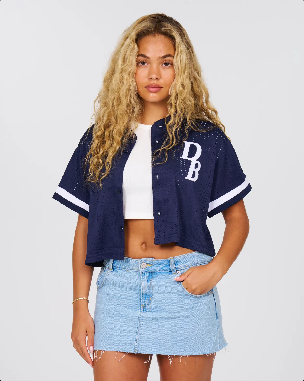 Homecoming Jersey - Navy sold by Dairy Boy