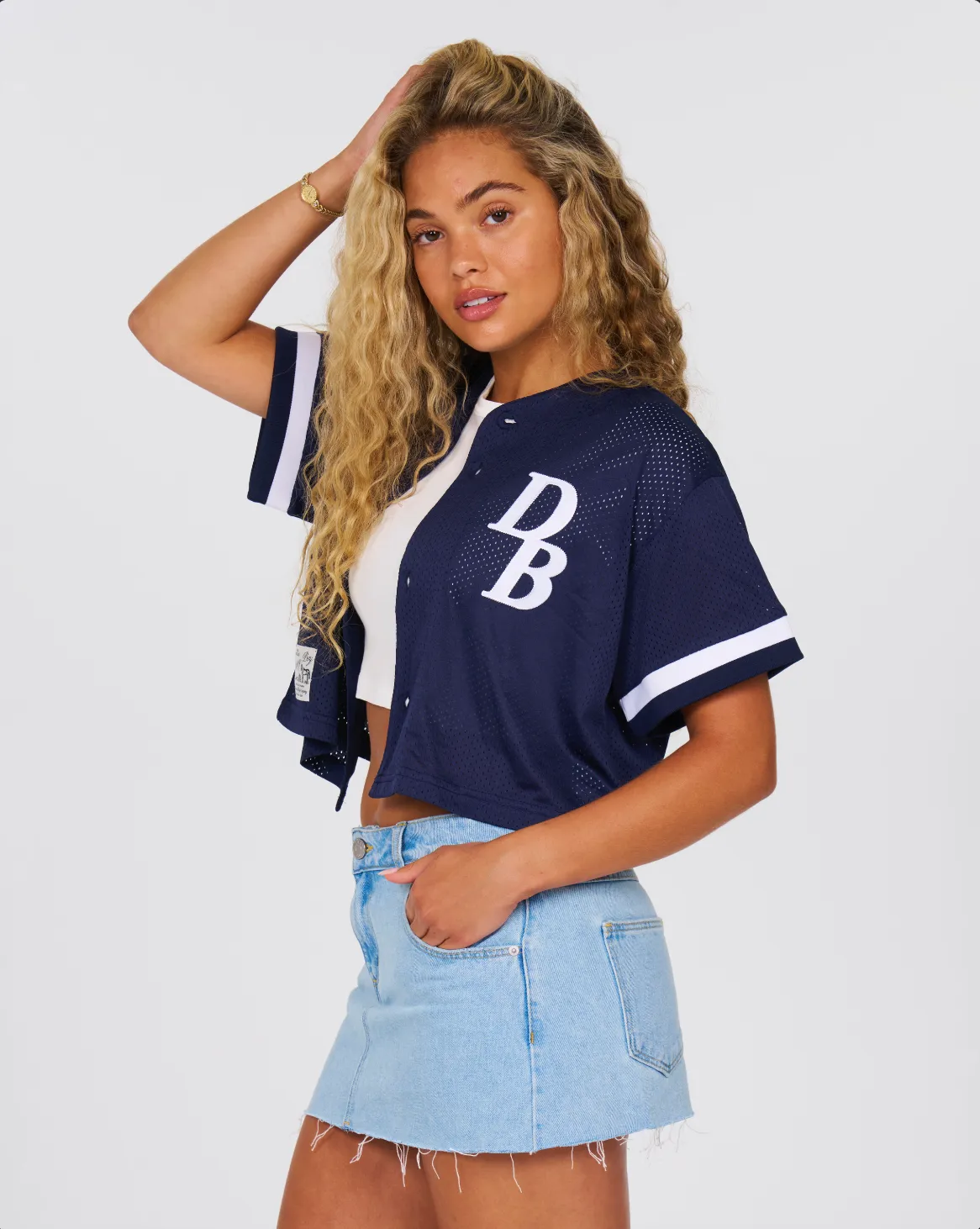 Homecoming Jersey - Navy sold by Dairy Boy product image thumbnail 5