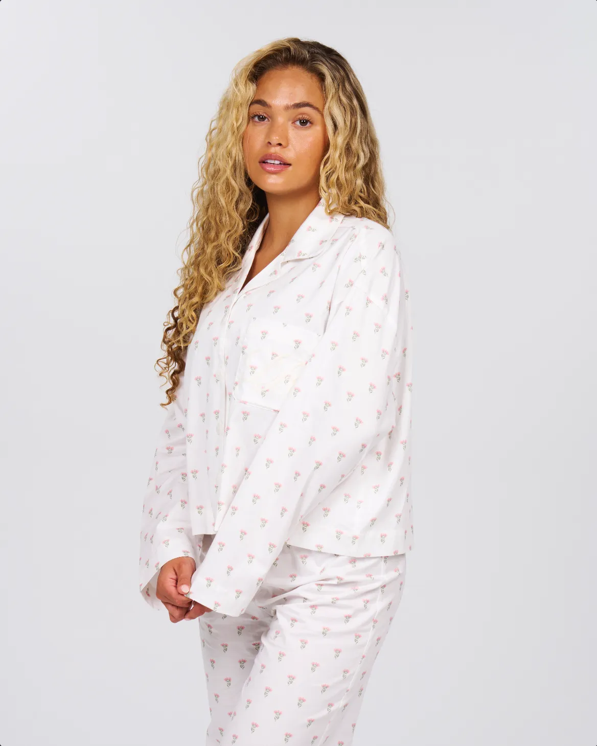 Elizabeth Sleep Top - Rose sold by Dairy Boy product image thumbnail 3