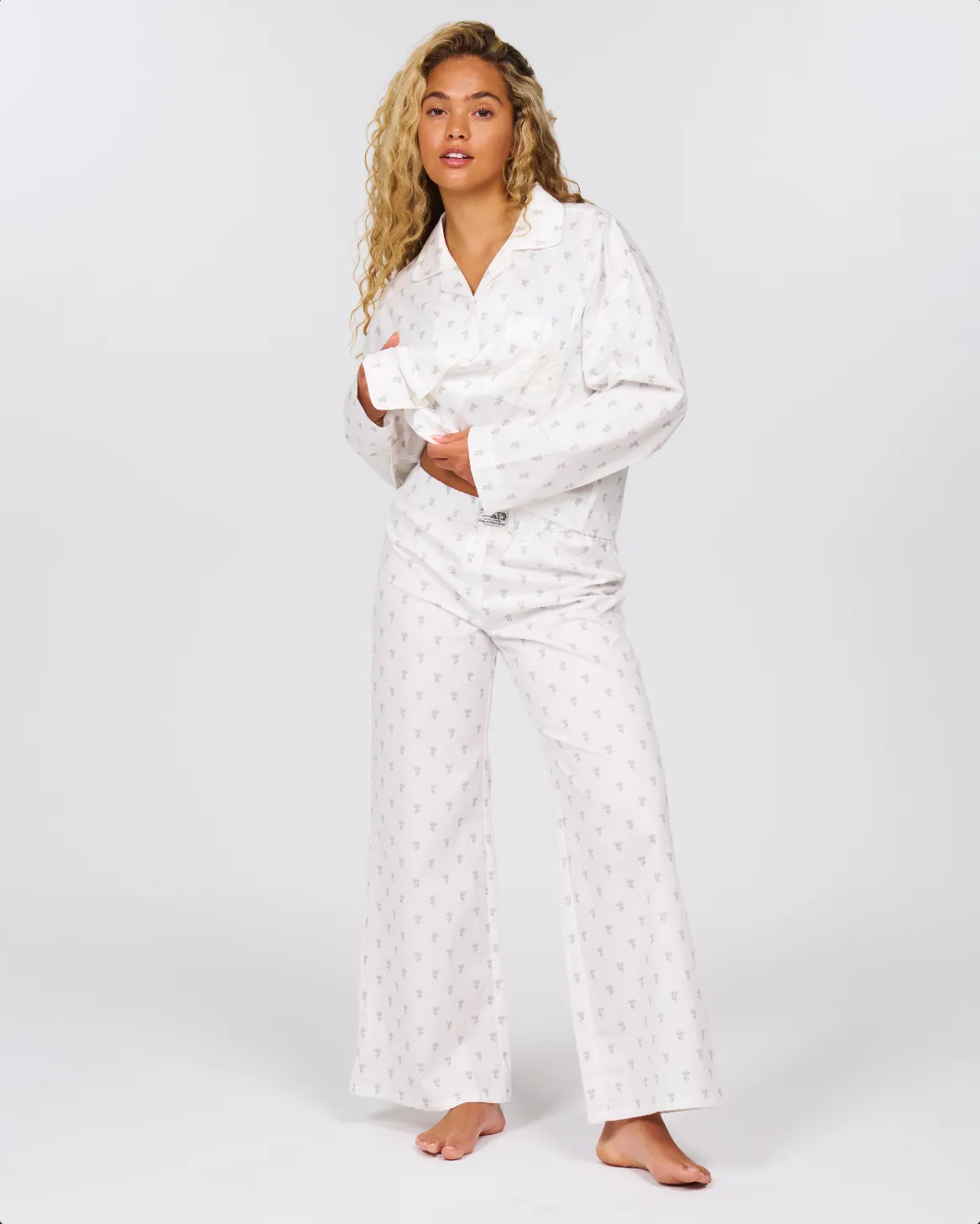 Elizabeth Sleep Pants - Lavender sold by Dairy Boy product image thumbnail 3