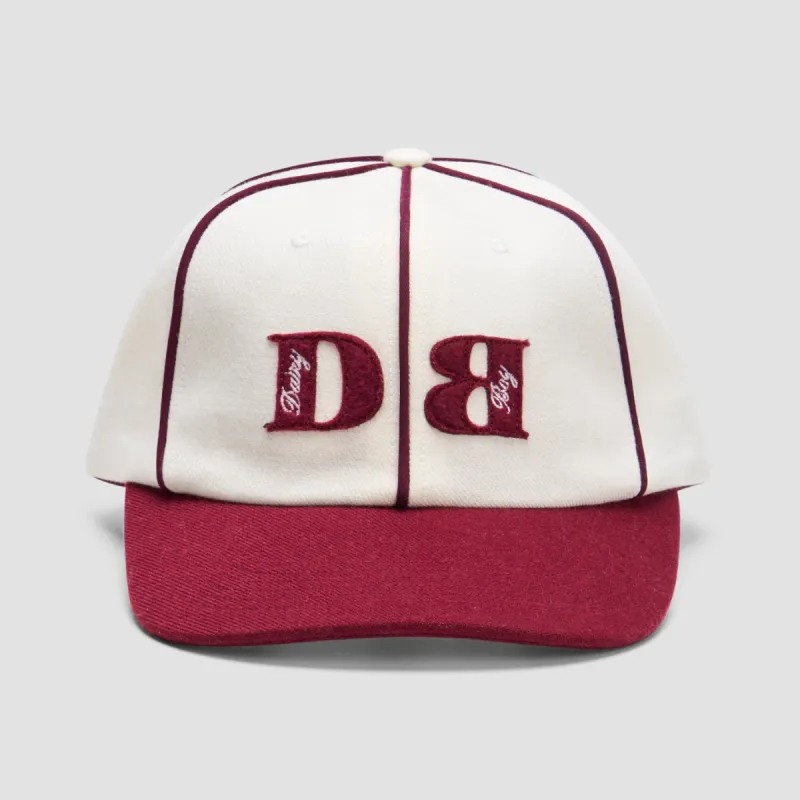 DB Baseball Hat - Crimson sold by Dairy Boy
