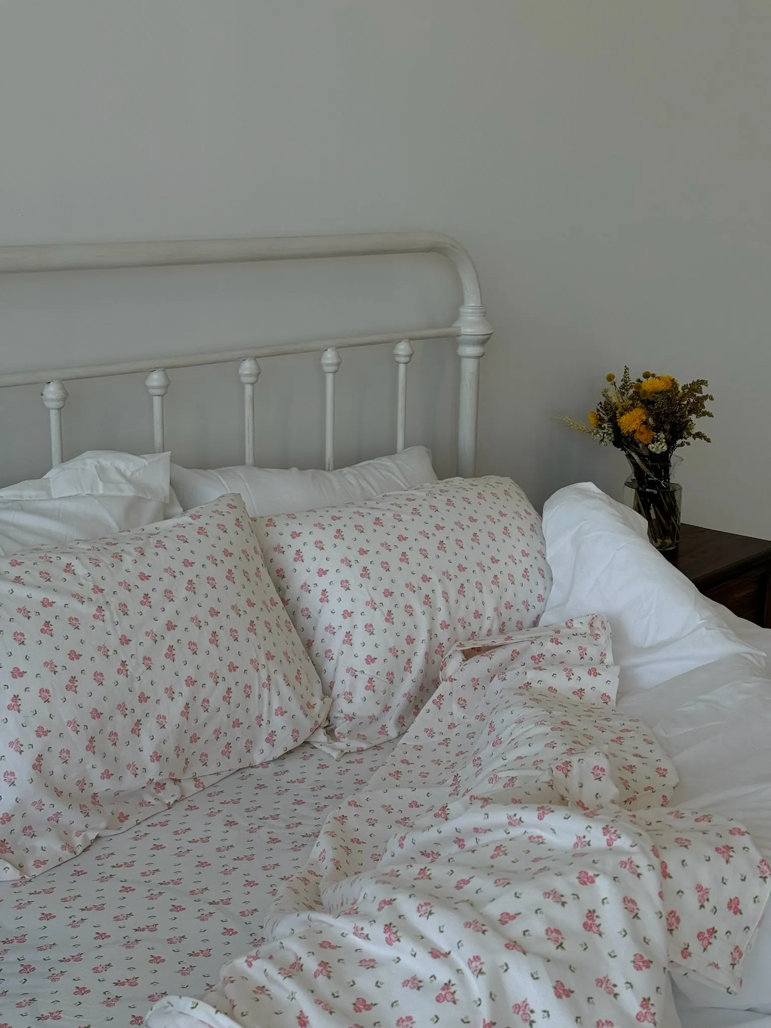 Floral Flat Sheet - Blush sold by Dairy Boy product image thumbnail 3