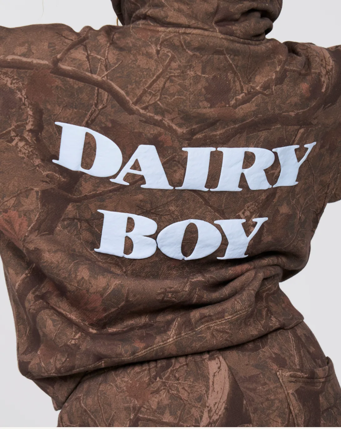 River Camo Hoodie - Powder Blue sold by Dairy Boy product image thumbnail 5
