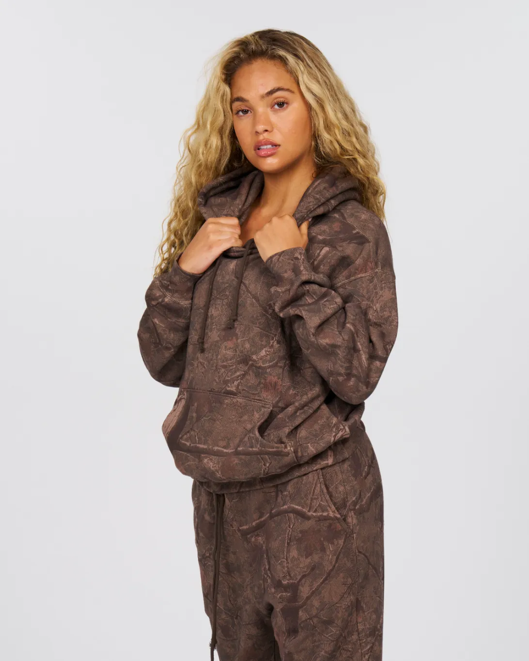 River Camo Hoodie - Powder Blue sold by Dairy Boy product image thumbnail 4