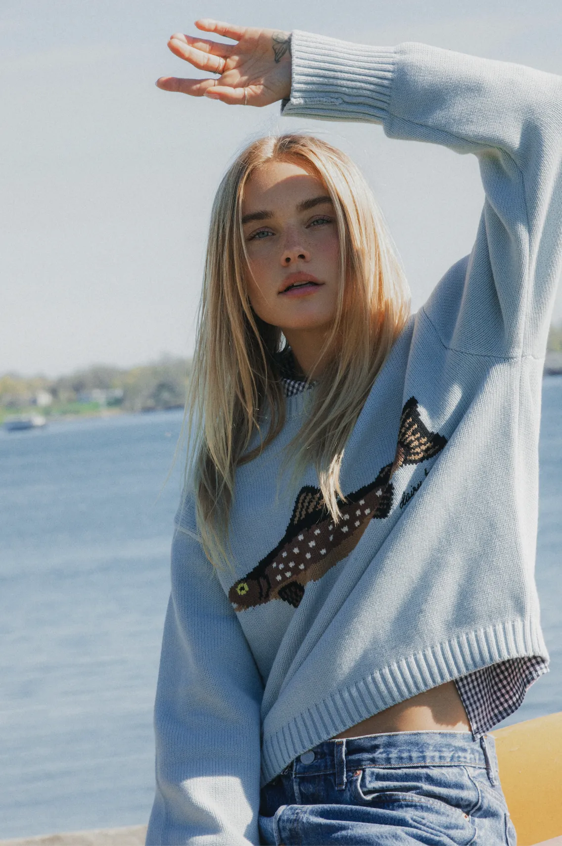 The Fisherman's Daughter Sweater - Bluepoint sold by Dairy Boy product image thumbnail 2