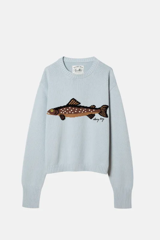The Fisherman's Daughter Sweater - Bluepoint sold by Dairy Boy