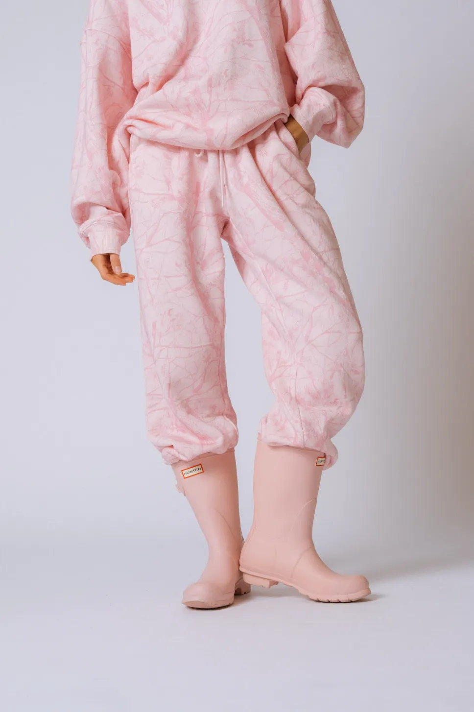 Straight Leg Sweatpant - Bubblegum Camo sold by Dairy Boy product image thumbnail 2