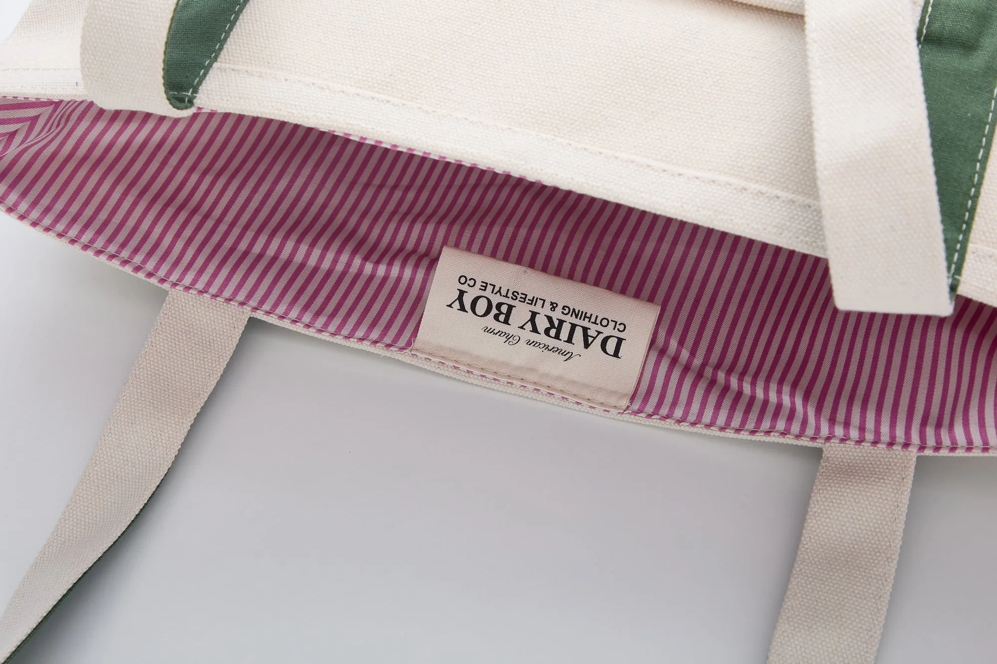 Fish Tote - Green sold by Dairy Boy product image thumbnail 4