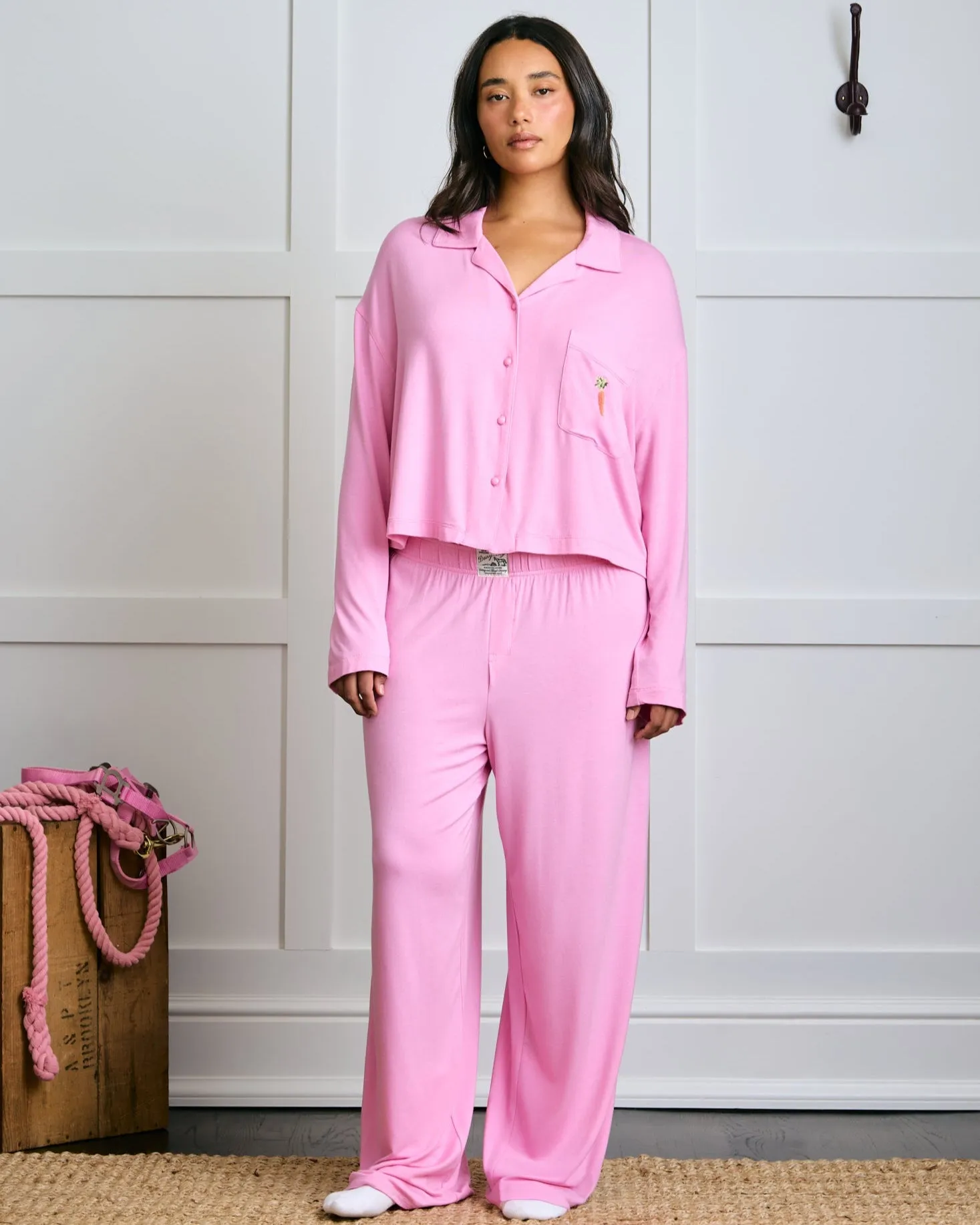 Garden Bed Sleep Set - Carrot in Taffy sold by Dairy Boy