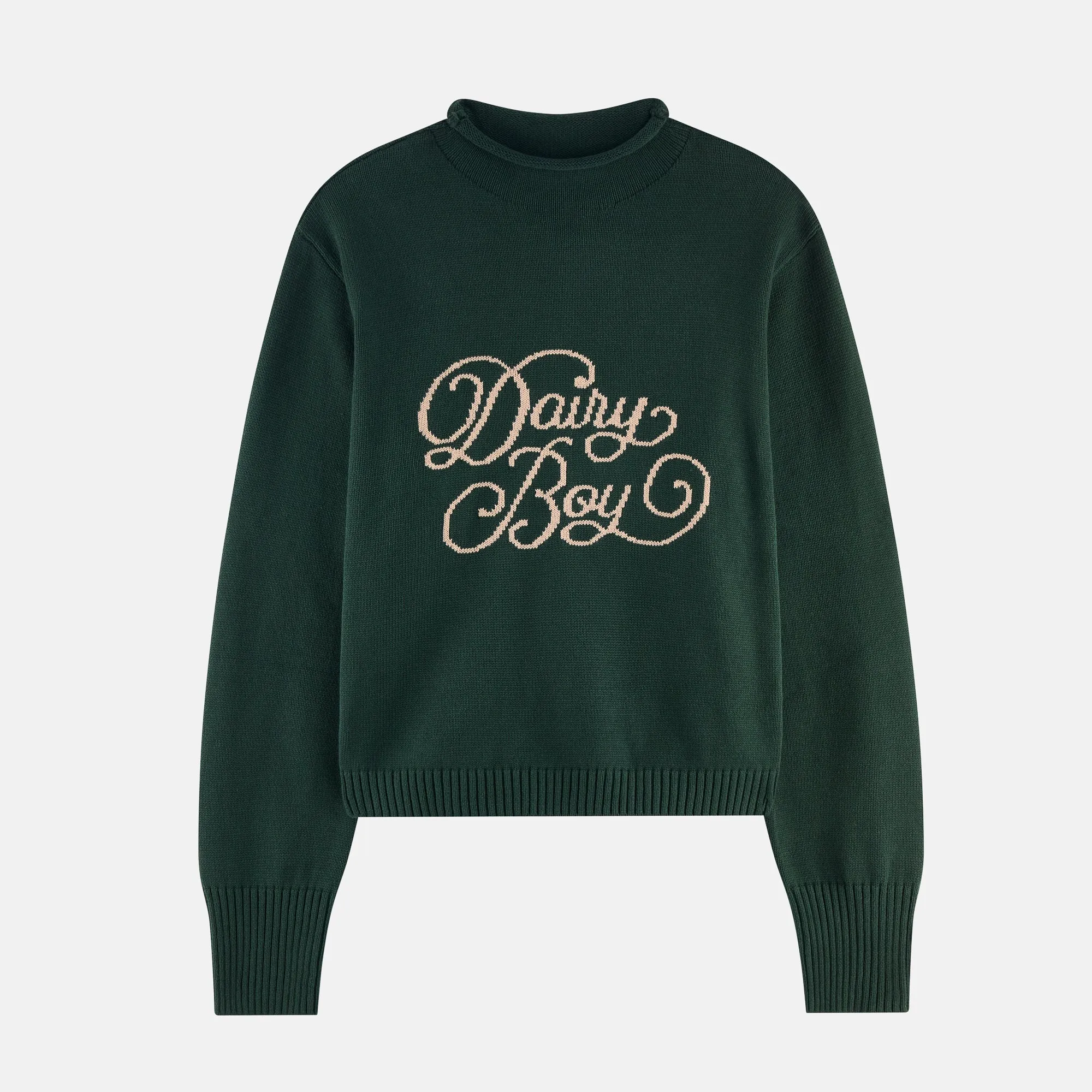 The Signature Sweater - Dark Green sold by Dairy Boy product image thumbnail 4