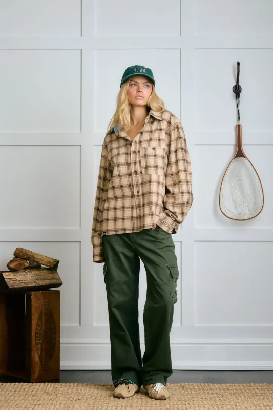 The Hanover Flannel - Maple Plaid made by Dairy Boy