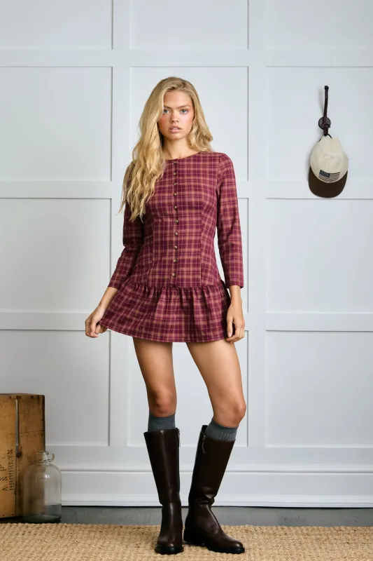 Meadow Dress - Aspen made by Dairy Boy