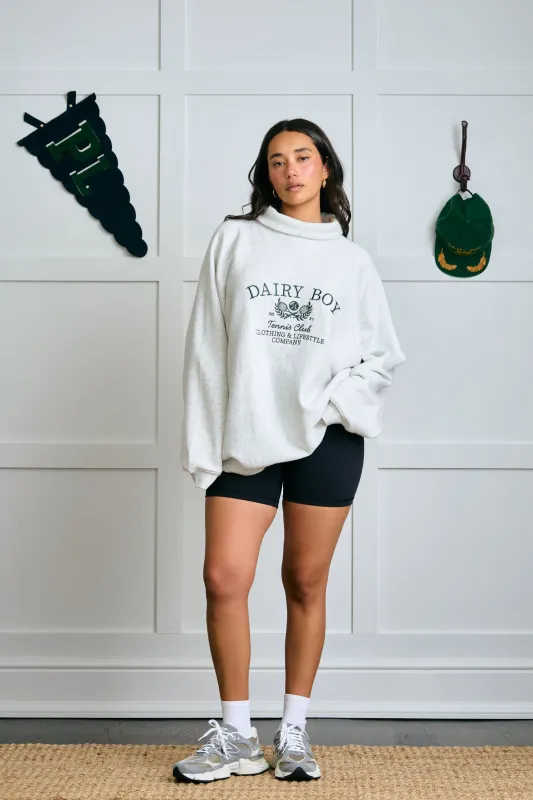 The Diana Rollneck - Warmup Grey sold by Dairy Boy