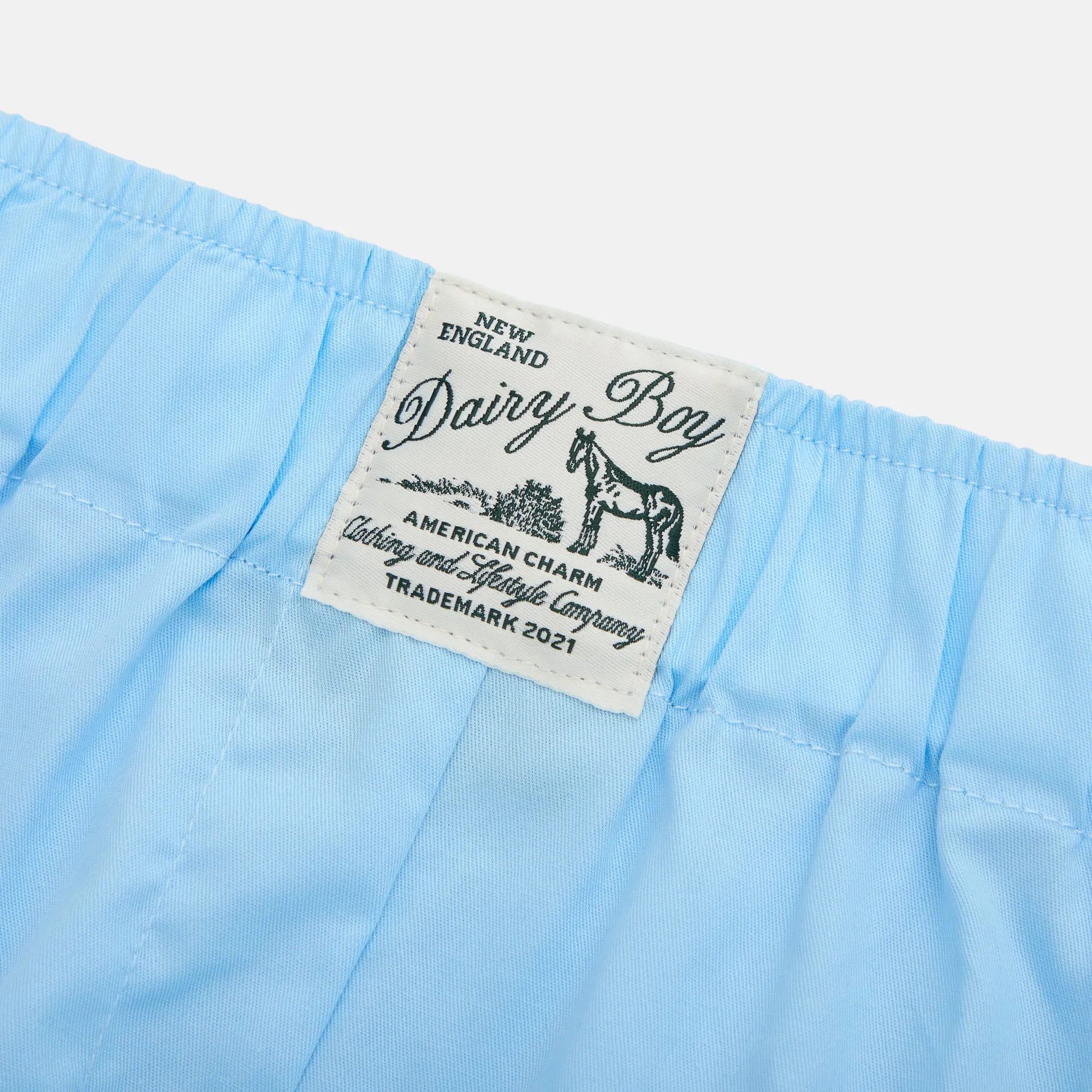 Garden Bed Boxer Shorts - Cool Blue sold by Dairy Boy product image thumbnail 5