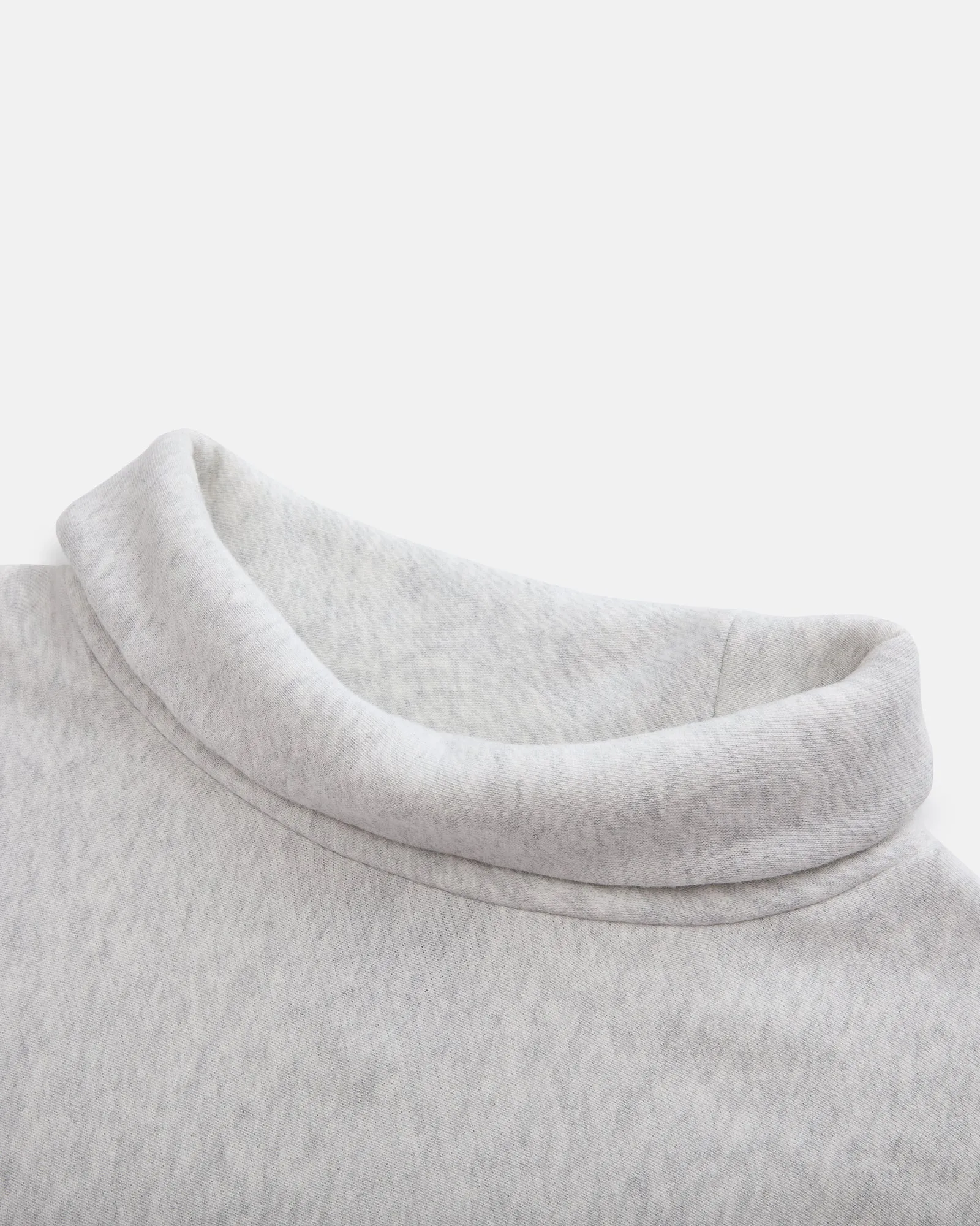 Coop Rollneck Sweatshirt - Heather Grey sold by Dairy Boy product image thumbnail 4