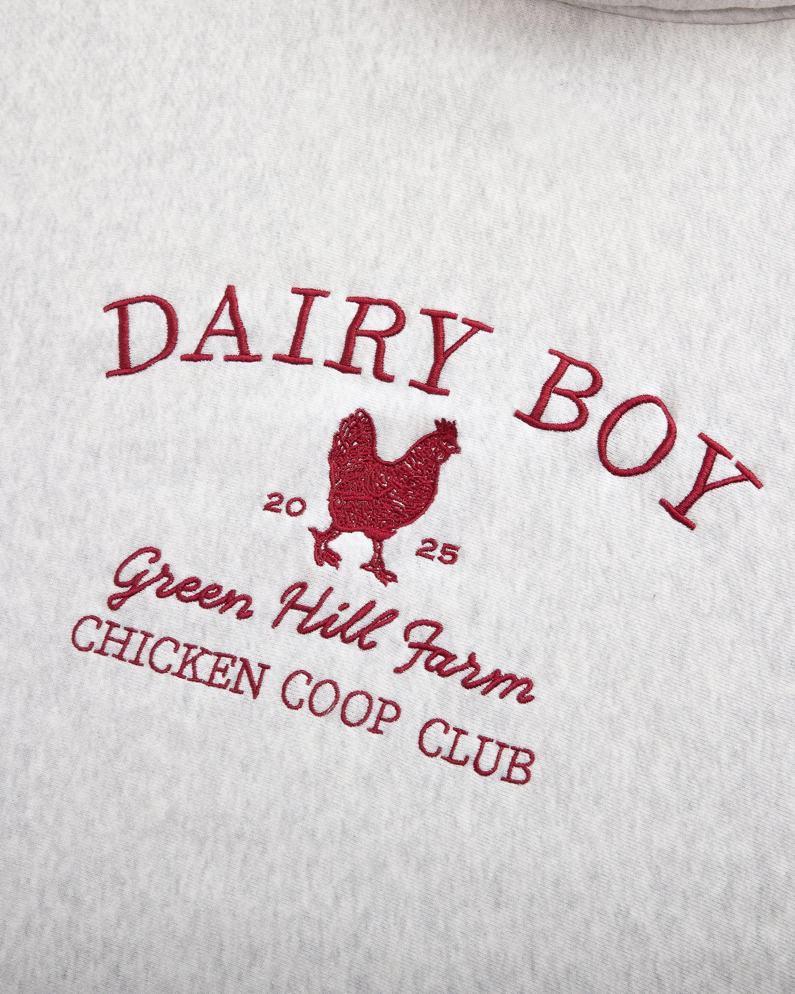Coop Rollneck Sweatshirt - Heather Grey sold by Dairy Boy product image thumbnail 3