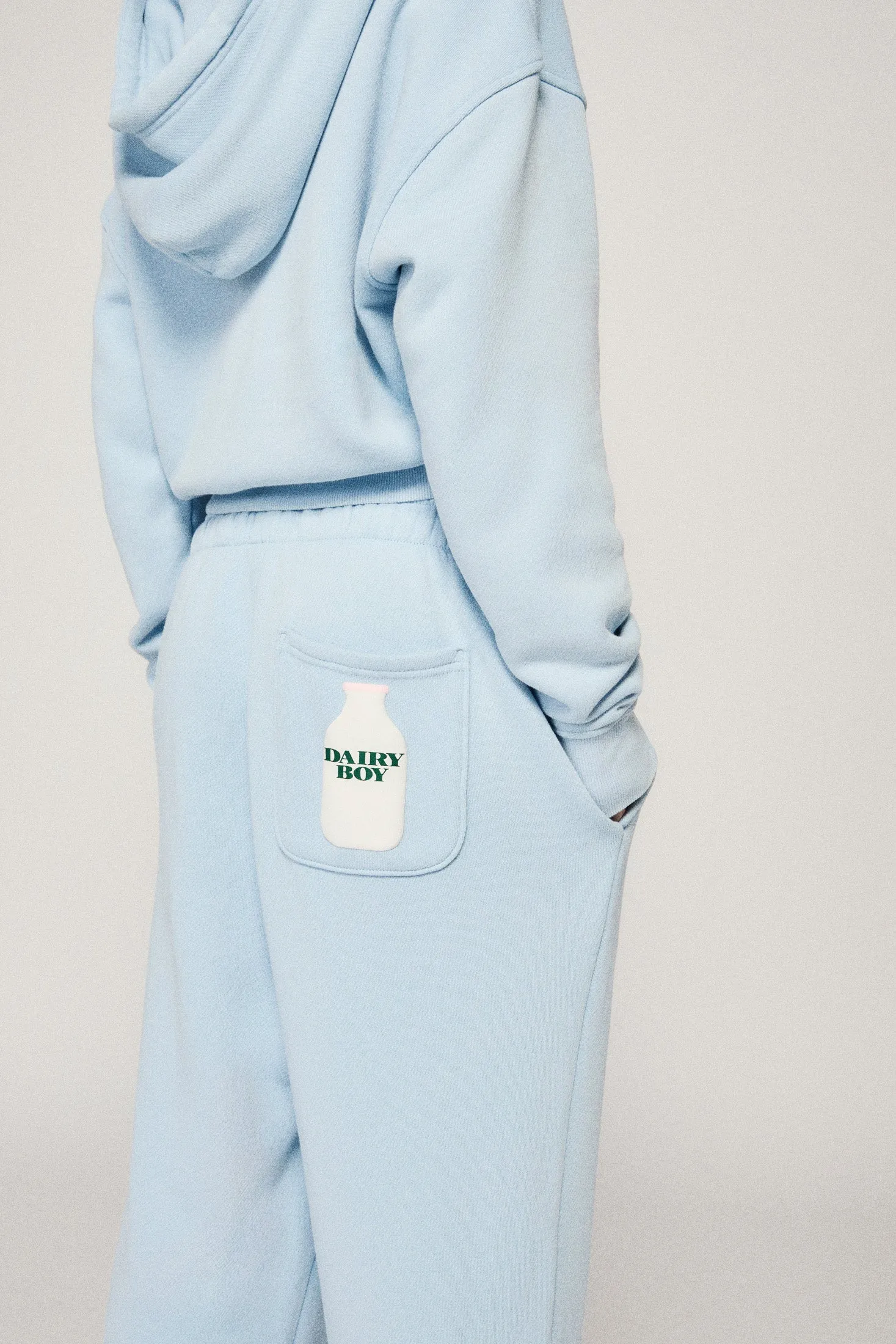 Milk Bottle Sweatpant - Icy Blue sold by Dairy Boy product image thumbnail 4
