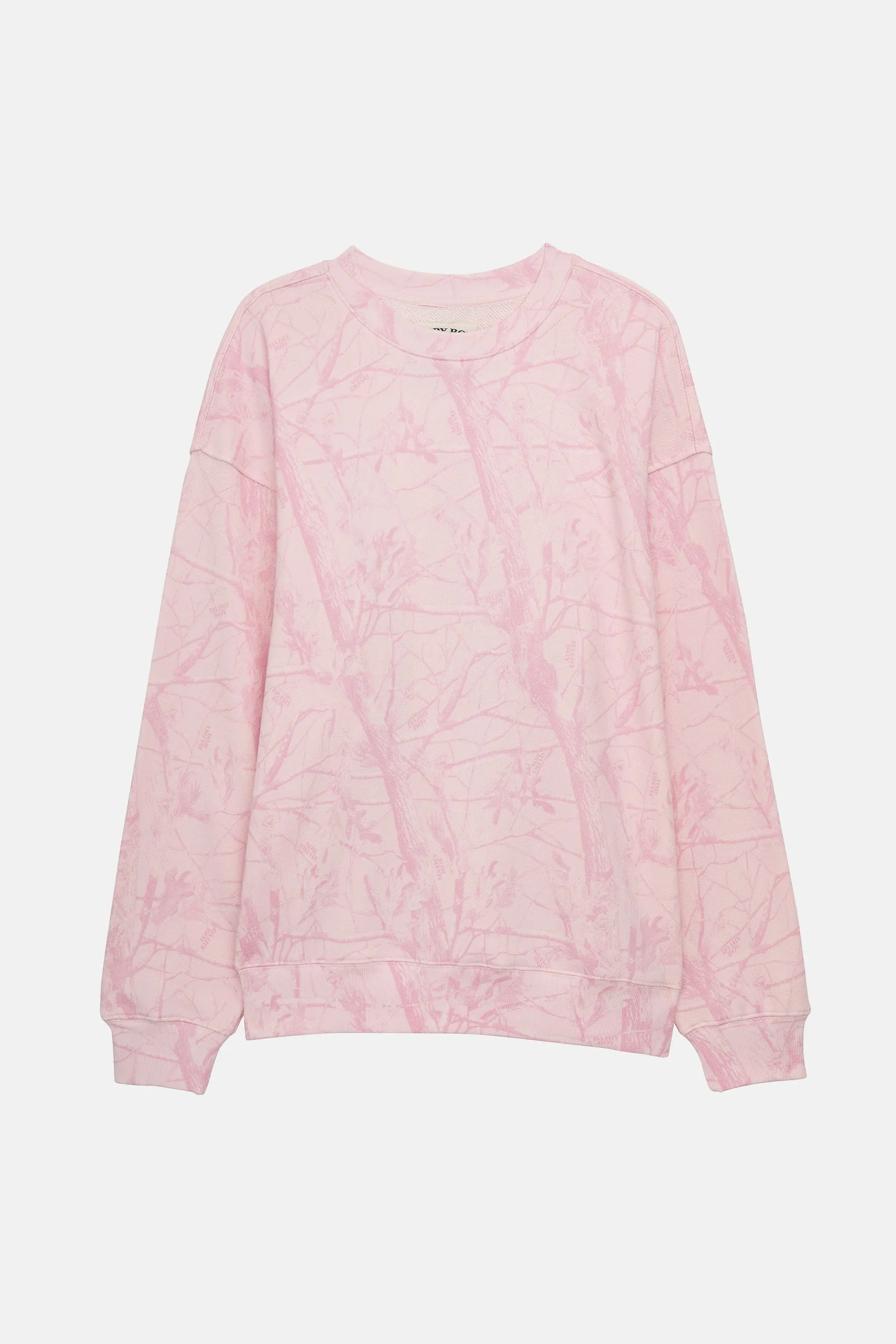 Oversized Crewneck - Bubblegum Camo/Pink Applique sold by Dairy Boy product image thumbnail 4