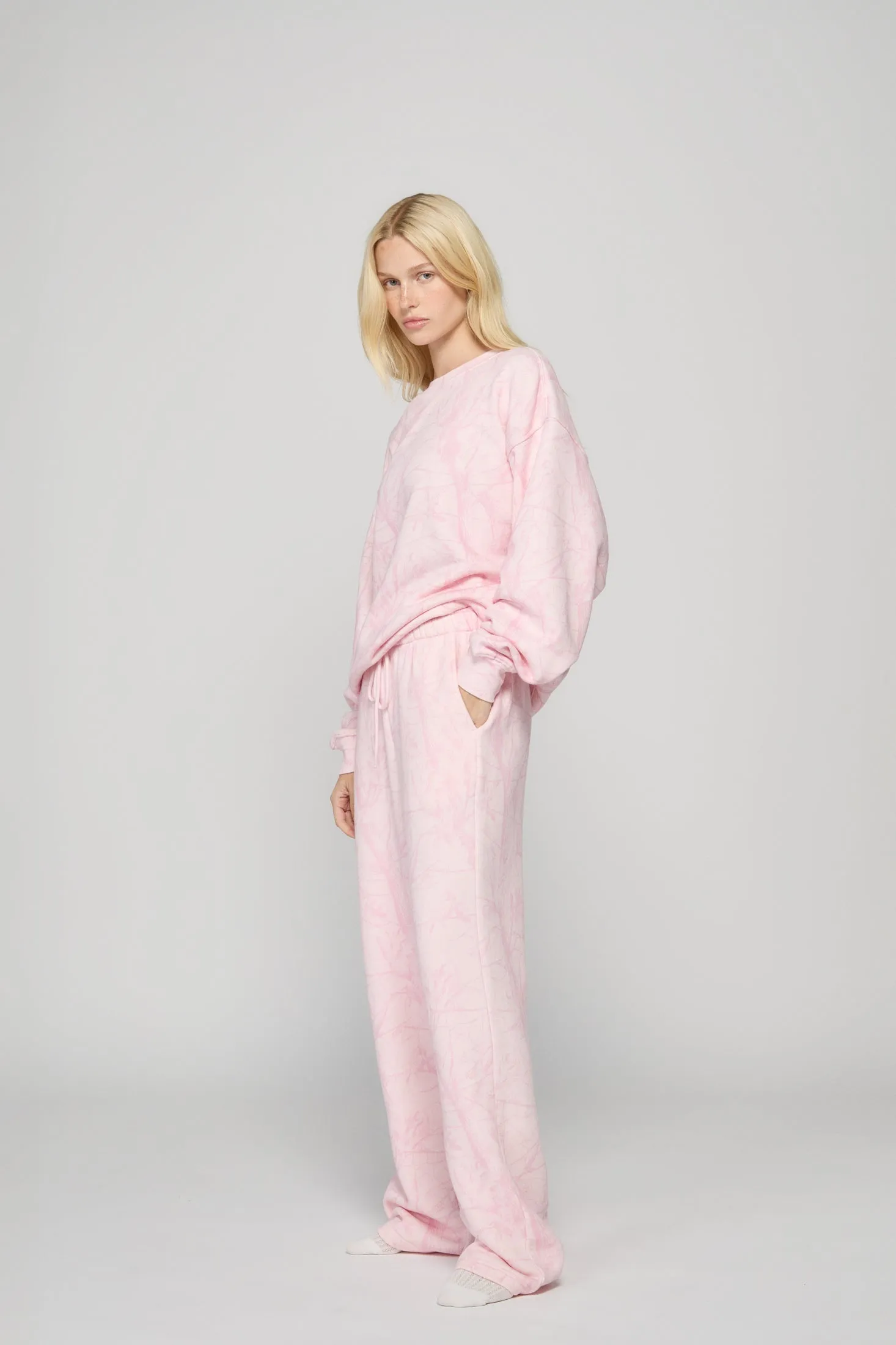 Oversized Crewneck - Bubblegum Camo/Pink Applique sold by Dairy Boy product image thumbnail 3