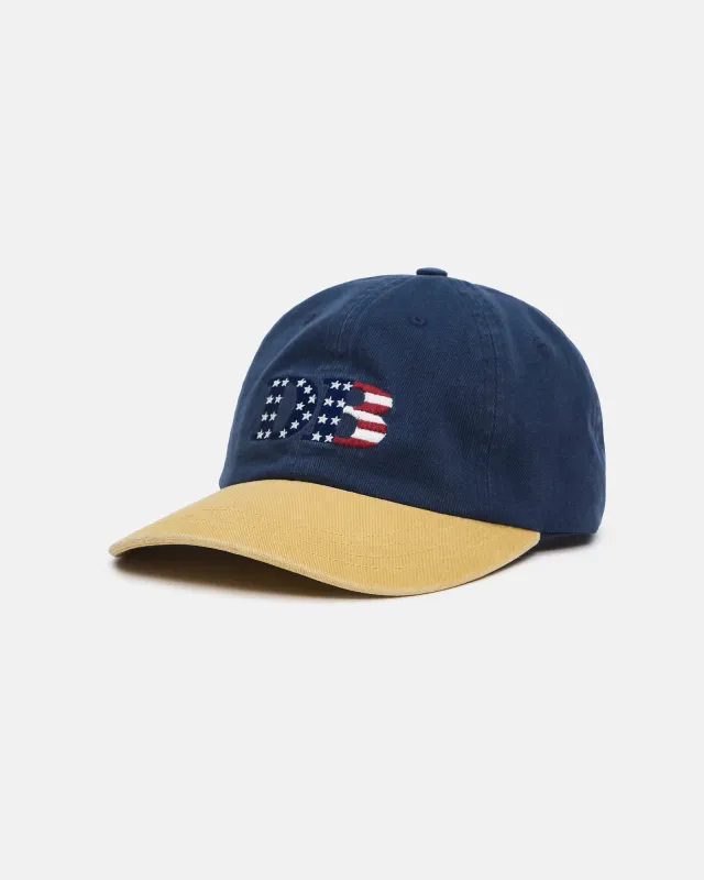 American Summer Baseball Hat - Navy sold by Dairy Boy