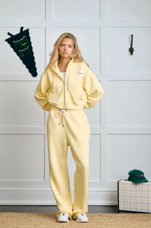 Milk Bottle Cropped Hoodie - Yellow sold by Dairy Boy