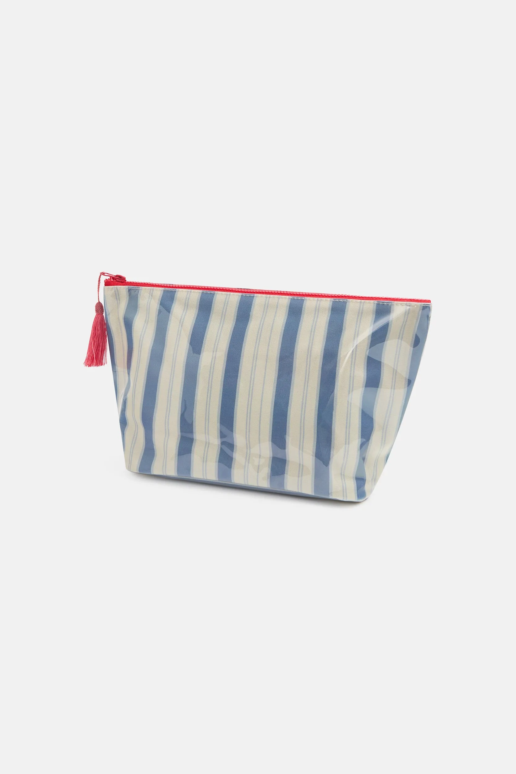 Garden Bed Makeup Bag - Blue Pinstripe sold by Dairy Boy product image thumbnail 2