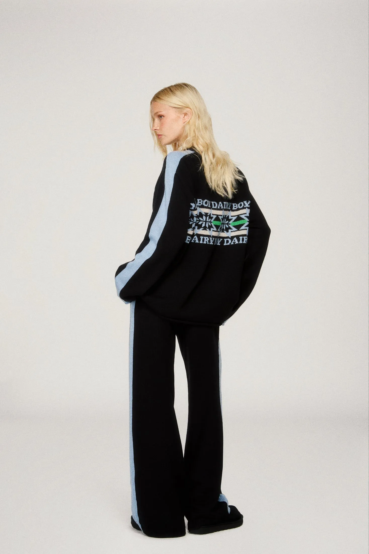 Ski Set Sweater - Black sold by Dairy Boy product image thumbnail 2