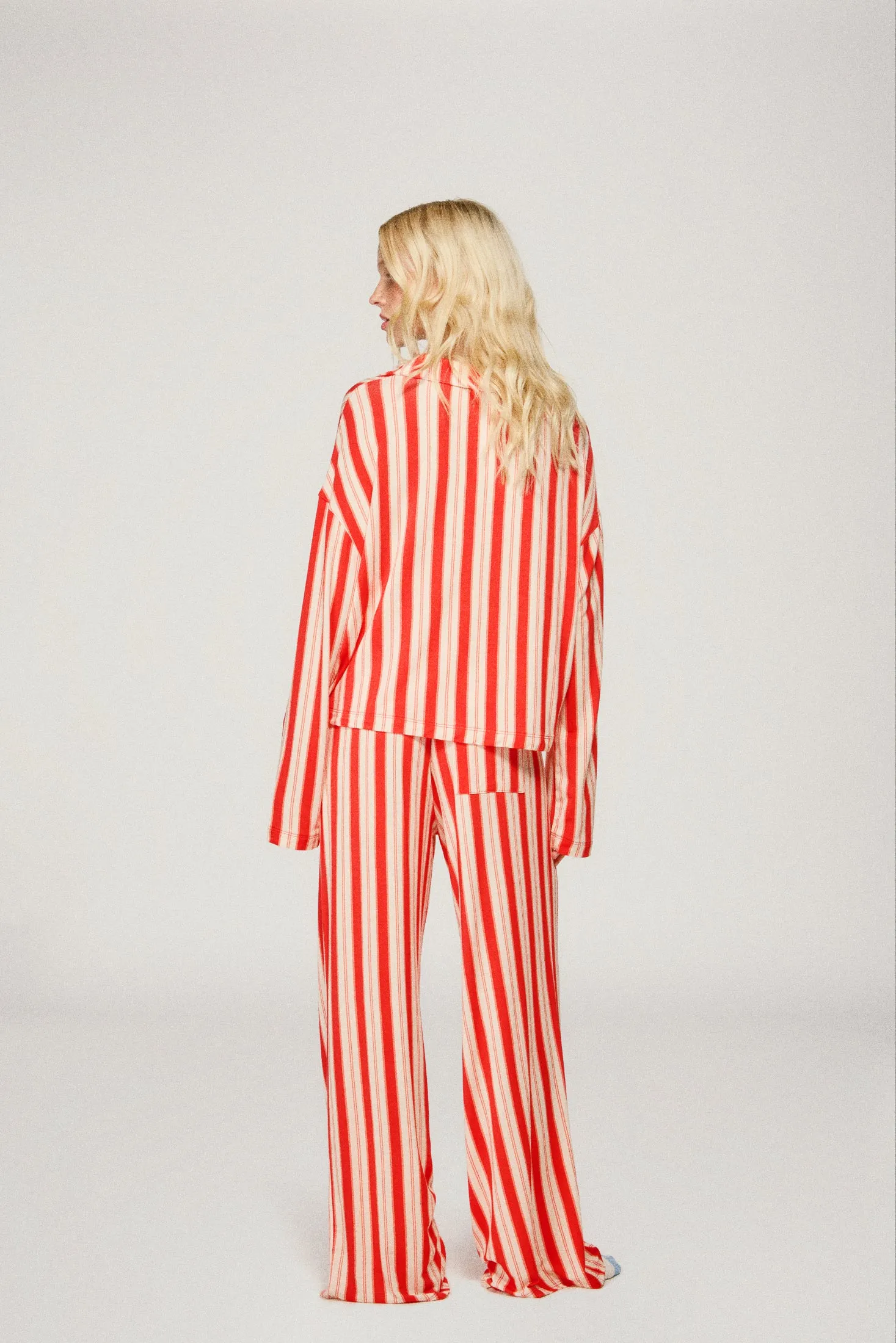 Holiday Sleep Set - Candy Cane Stripe sold by Dairy Boy product image thumbnail 3